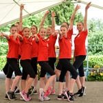 Le ragazze della A.S. Ginnastica Valentia