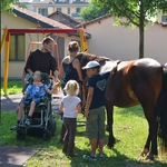 Attività estive: IPPOTERAPIA Tutti i lunedì e giovedì con la collaborazione del personale qualificato del Bruna's Stable di Alzano Scrivia